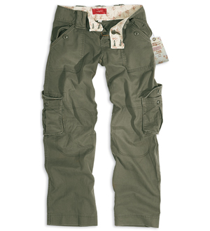 Kalhoty d-Emsk-o LADIES OLIV